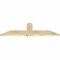 Ekena Millwork Eugene Rough Sawn Timber Gable Bracket, Douglas Fir, 60"W x 17"H x 2"D x 6"F, 7/12 Pitch GBW060X17X0206EUG00RDF - alternate 5